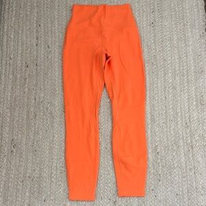 lululemon athletica Orange Leggings
